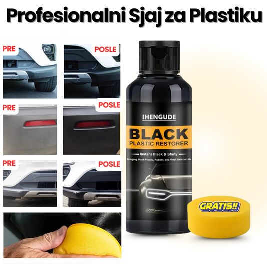 Profesionalni Sjaj za Plastiku
