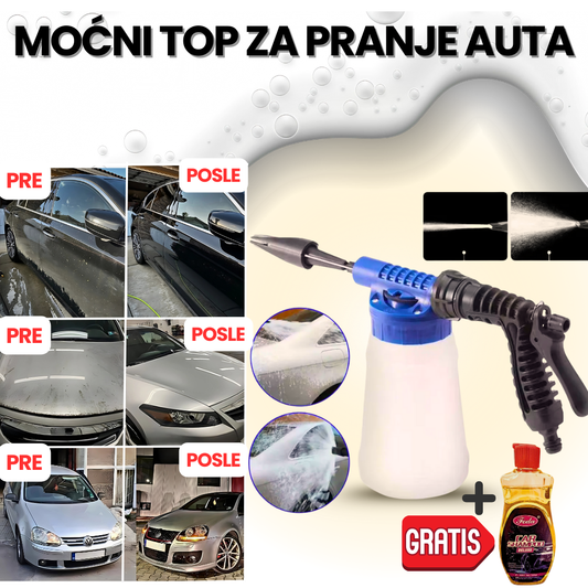 Moćni top za pranje auta