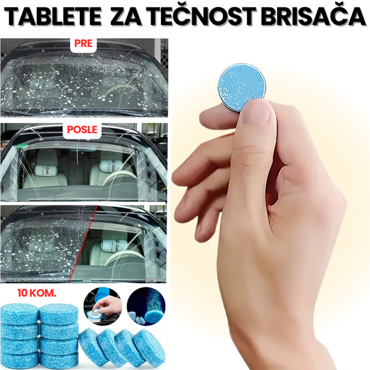 Tablete za tečnost brisača