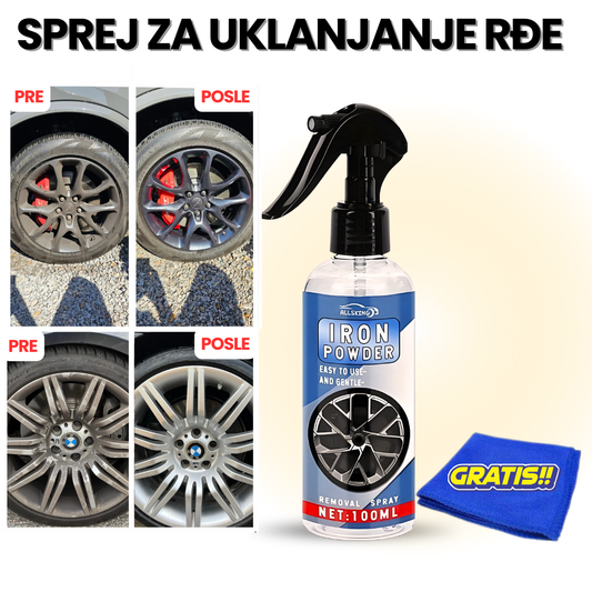SPREJ ZA UKLANJANJE RĐE