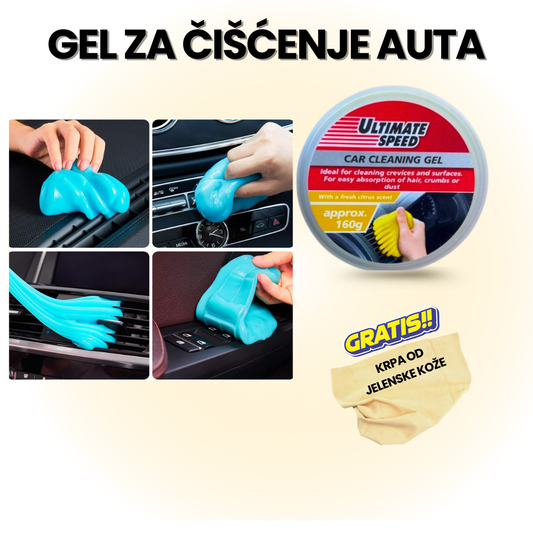 Magični gel za čišćenje auta