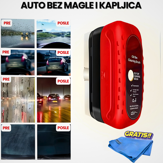 Brisač za stakla protiv magljenja (sa sunđerom)