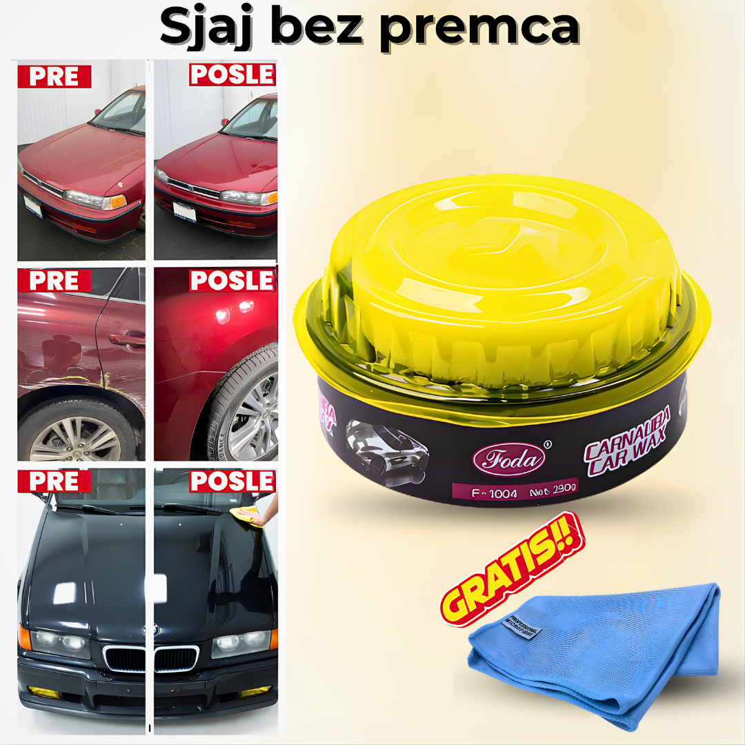 Carnauba vosak – Sjaj bez premca