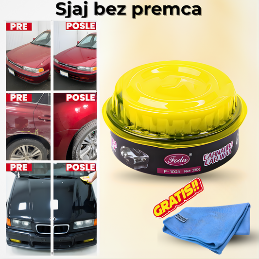 Carnauba vosak – Sjaj bez premca