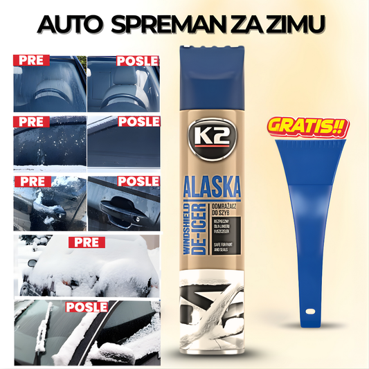 Sprej za skidanje leda