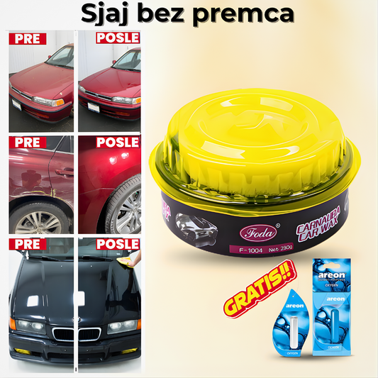 Carnauba vosak – Sjaj bez premca
